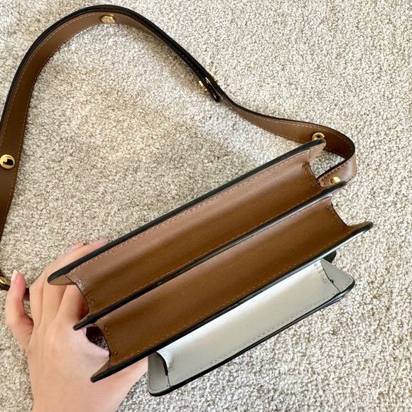 Marni mini trunk khaki and white - Picture 3 of 9